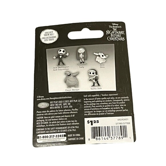 Nightmare Before Christmas Micro Collection Mini Action Figures Set Of 5 NEW! - Picture 8 of 8